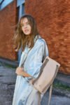 Drawstring Backpack Blush215.00