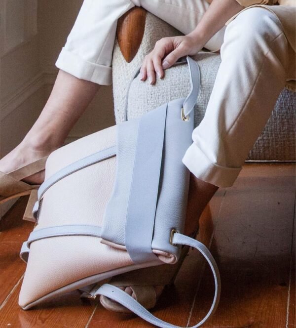 Backpack Grey and Blush285.00