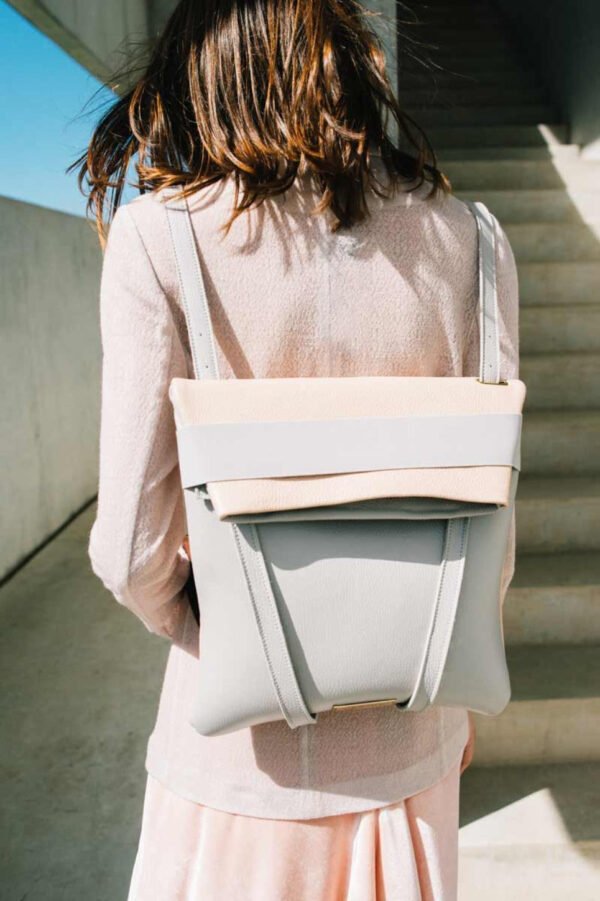 Backpack Grey and Blush285.00