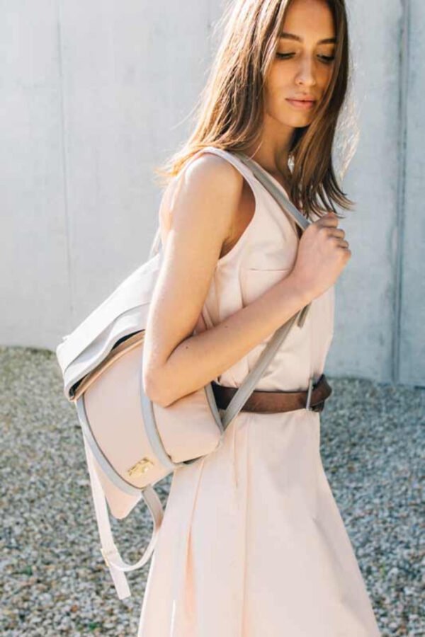 Backpack Grey and Blush285.00