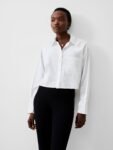 Cropped Poplin Shirt180