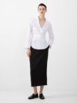 Isabelle Poplin Aysmmetric Shirt220.00