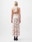 Ennis Satin Halter Neck Cowl Top258.00